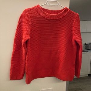 Red COS sweater